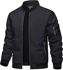 Men's Winter Jacket - Warm Fleece Lined Coat with Multiple Pockets for Men